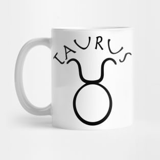 Taurus sign Mug